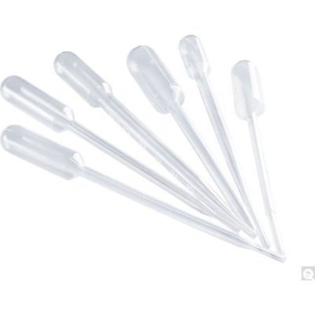 QORPAK OF BERLIN PACKAGING Qorpak 7ml Graduated PE Disposable Transfer Pipet, 155mm, 500/Box, 10 Bx/Unit, 5000PK AKM-3800-0023